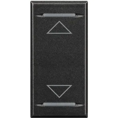 Capac tasta Axolute MyHOME BUS - simbol crestere/coborâre - 1 modul - antracit