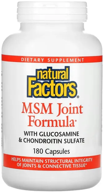 MSM Joint Formula, 180 capsule, Natural Factors