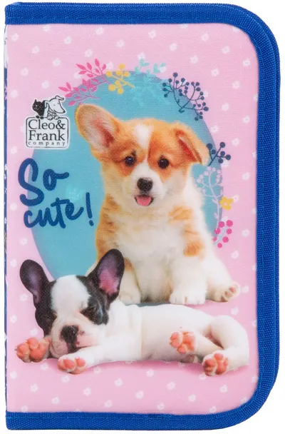 Penar de scoala Derform Cleo & Frank 34 - cu 1 fermoar