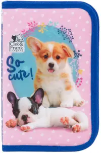 Penar de scoala Derform Cleo & Frank 34 - cu 1 fermoar