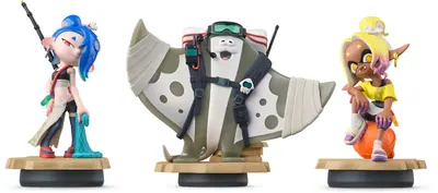 Figurină Nintendo amiibo - Shiver, Big Man and Frye (Splatoon Raiders)