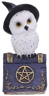 Statuetă Nemesis Now Adult: Gothic - Avian Spell (Blue), 12 cm