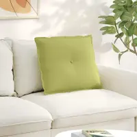 vidaXL Perna pentru spate Verde deschis 60 x 19 x 50 cm țesătură