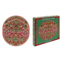Set 2 farfurii - Strawberry Thief - Red