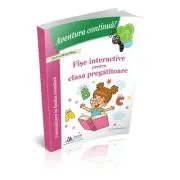 Aventura continua: Fise interactive pentru clasa pregatitoare. Comunicare in limba romana