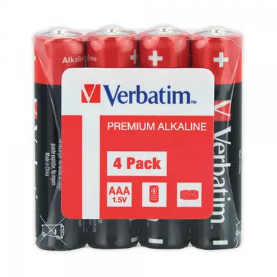 Baterie Verbatim Premium, AAA / LR3, Set 4 bucati 49500