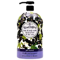Sampon si gel de dus cu Coacaze negre si extract de Aloe Vera Naturaphy, Blux | 1L