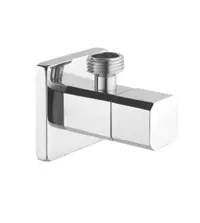 Robinet coltar Roca Aqua A525170700, conexiune alimentare 1/2 inch, conexiune iesire 1/2 inch, ceramic, Crom