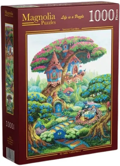 Puzzle Magnolia din 1000 piese - Grădina Secretă