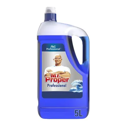 Solutie curatare podele Mr. Proper Professional Ocean, 5L Engros