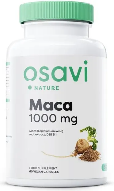 Maca, 1000 mg, 60 capsule, Osavi