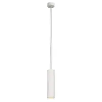 Lampa suspendata, lustra PLASTRA pandantiv, LED GU10 51 mm, rotund ipsos, alb ,,