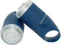 Lumină de bicicletă Reelight Go (pachet de două) albastru marin