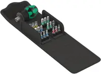 Set șurubelniță cu biți Wera - Kompakt Stubby 1, 19 piese