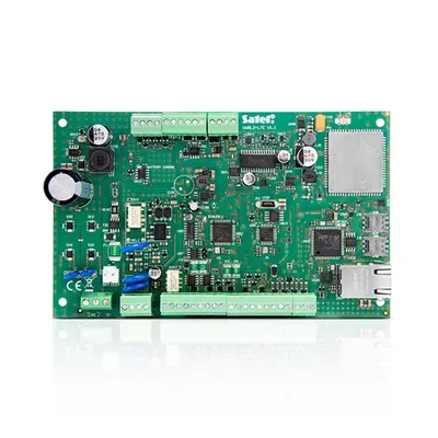 Unitate de comanda alarma antiefractie Satel VERSA PLUS LTE, 2 partitii, 4-30 zone, 5-12 iesiri PGM, 30 utilizatori