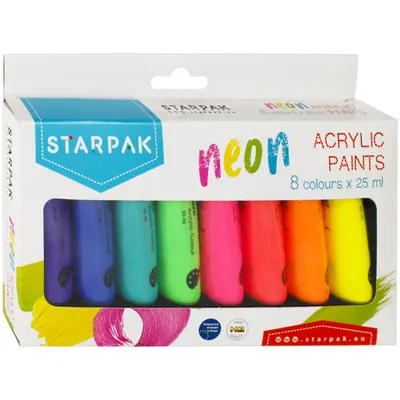 Vopsea acrilica, neon