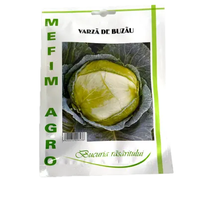 Seminte varza toamna de Buzau 30 gr, Mefim - Default Title