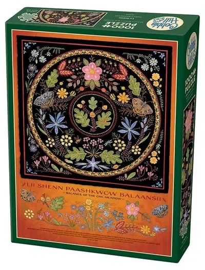 Puzzle Cobble Hill din 1000 de piese - Armonia poienii de stejar