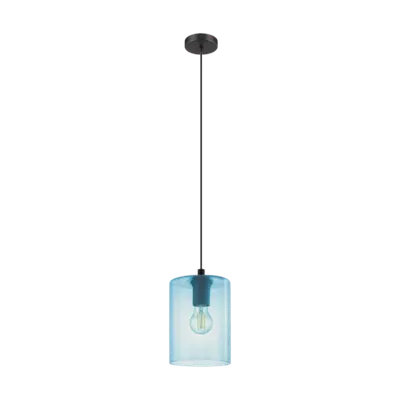 Lampa suspendata CADAQUES 1 negru 220-240V,50/60Hz
