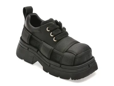 Pantofi sport GRYXX negri, 6882, din piele naturala