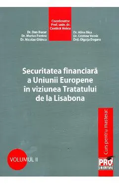 Securitatea financiara a UE in viziunea tratatului de la Lisabona