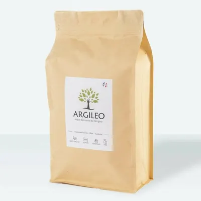 Argila alba bentonita pentru uz extern, 5KG, Argileo