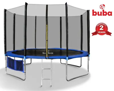Trambulina Buba 14FT cu plasa de protectie si scara diametru 427 cm