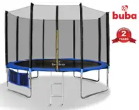Trambulina Buba 14FT cu plasa de protectie si scara diametru 427 cm