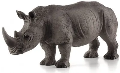 Figurina Mojo Wildlife - Rinocer alb