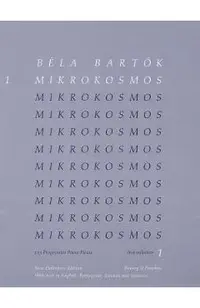 Bela Bartok - Mikrokosmos Volume 1 (Blue): 153 Progressive Piano Pieces