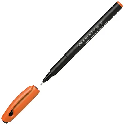 Copiator subțire Schneider Topliner 967 - 0,4 mm, portocaliu