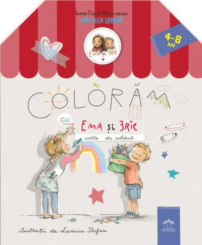 Colorăm cu Ema și Eric - Paperback - Ioana Chicet-Macoveiciuc