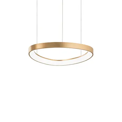 Corp de iluminat suspendat, lustra GEMINI SP D42 OTTONE