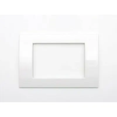Placa ornament alb 6 module Onda, Aqua, Arc