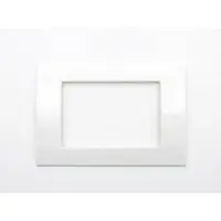 Placa ornament alb 6 module Onda, Aqua, Arc