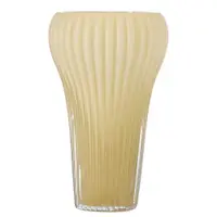 Vază galben-deschis din sticlă lucrată manual (înălțime 28 cm) Averie – Bloomingville