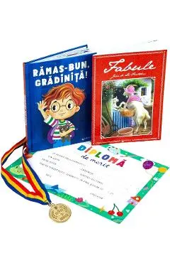 Pachet: Ramas-bun, gradinita! Fabule + Diploma + Medalie