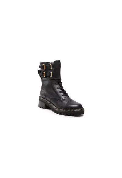 Ghete dama 301626992 - Piele naturala - 35 EU - Negru