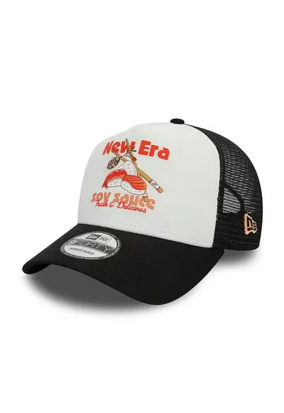 Sapca trucker cu imprimeu grafic 9Forty