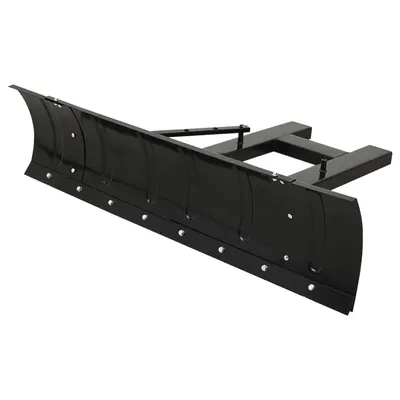 Gossi plug de zapada pentru stivuitor, negru, 150x38 cm