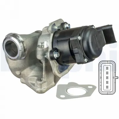 Supapa Egr Potrivit Volvo C30, S40 Ii, S80 Ii, V50, V70 Iii; Citroen Berlingo Multispace, Berlingo Minivan, C4, C4 I, C4 Picasso I, C5 Iii, Jumpy Ii, Xsara Picasso 1.4d 1.6 1.6d 11.01