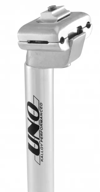 Tija Sa Aluminiu L-300mm Negru A 25,4 Argintiu