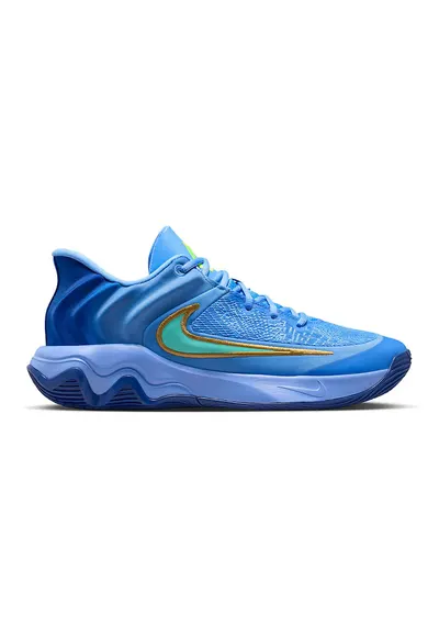 Pantofi Giannis Immortality 4 cu logo contrastant - pentru baschet - Albastru royal