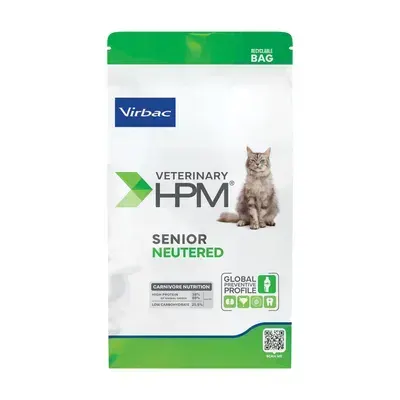 Hrana uscata pentru pisici Virbac HPM Adult Senior Neutered 7 kg
