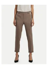 Pantaloni dama maro - poliester-viscoza