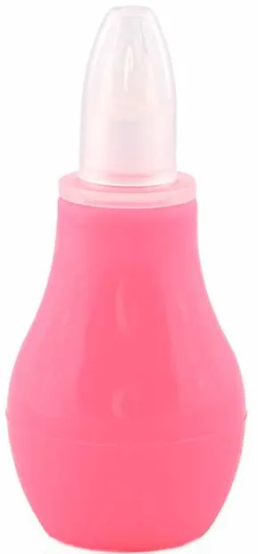 Aspirator nazal cu capac Lorelli - roz