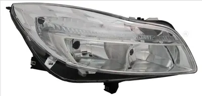 Far stanga (H1 H7, reglaj electric, cu motoras, fundal cromat) OPEL INSIGNIA A