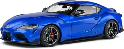 Model de colecție SOLIDO Modern: Mașini -Toyota GR Supra (Blue) (2021)