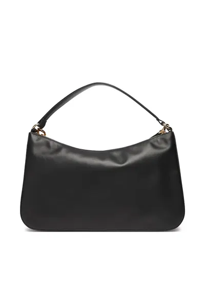 Geanta dama Nero/Oro 12695 - piele naturala - 999TB7010
