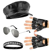 Set rocker sau bicker carnavl si petreceri Widmann 28158